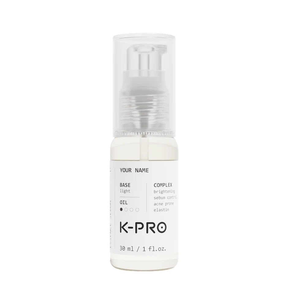Essence Serum bottle with a personalized SmartSKN label